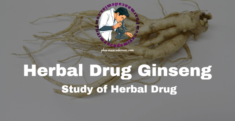 Herbal Drug Ginseng