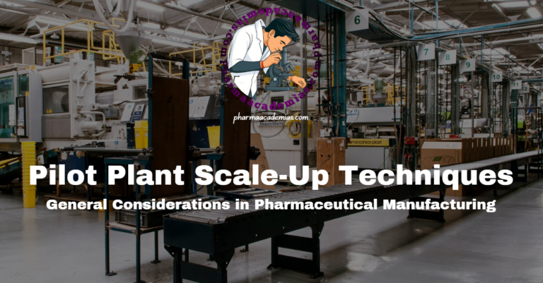 Pilot Plant Scale Up Techniques