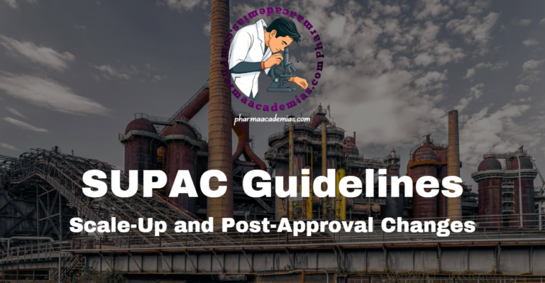 SUPAC Guidelines