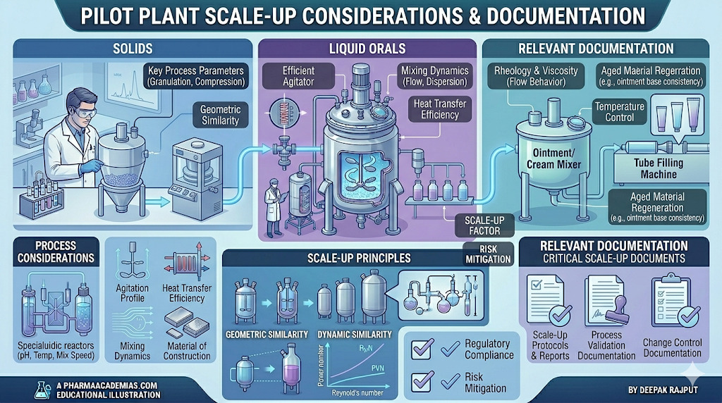 Pilot Plant Scale Up Considerations