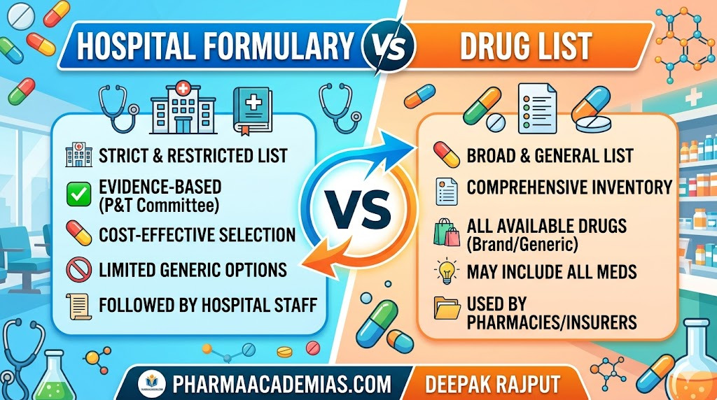 Hospital Formulary and Drug List