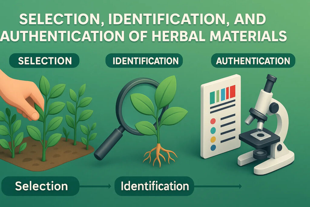 Authentication of Herbal Materials