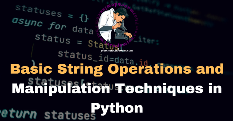Basic String Operations