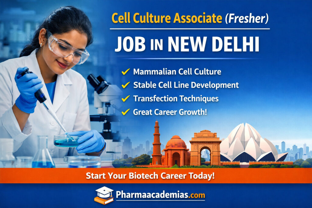 Cell Culture Associate Job