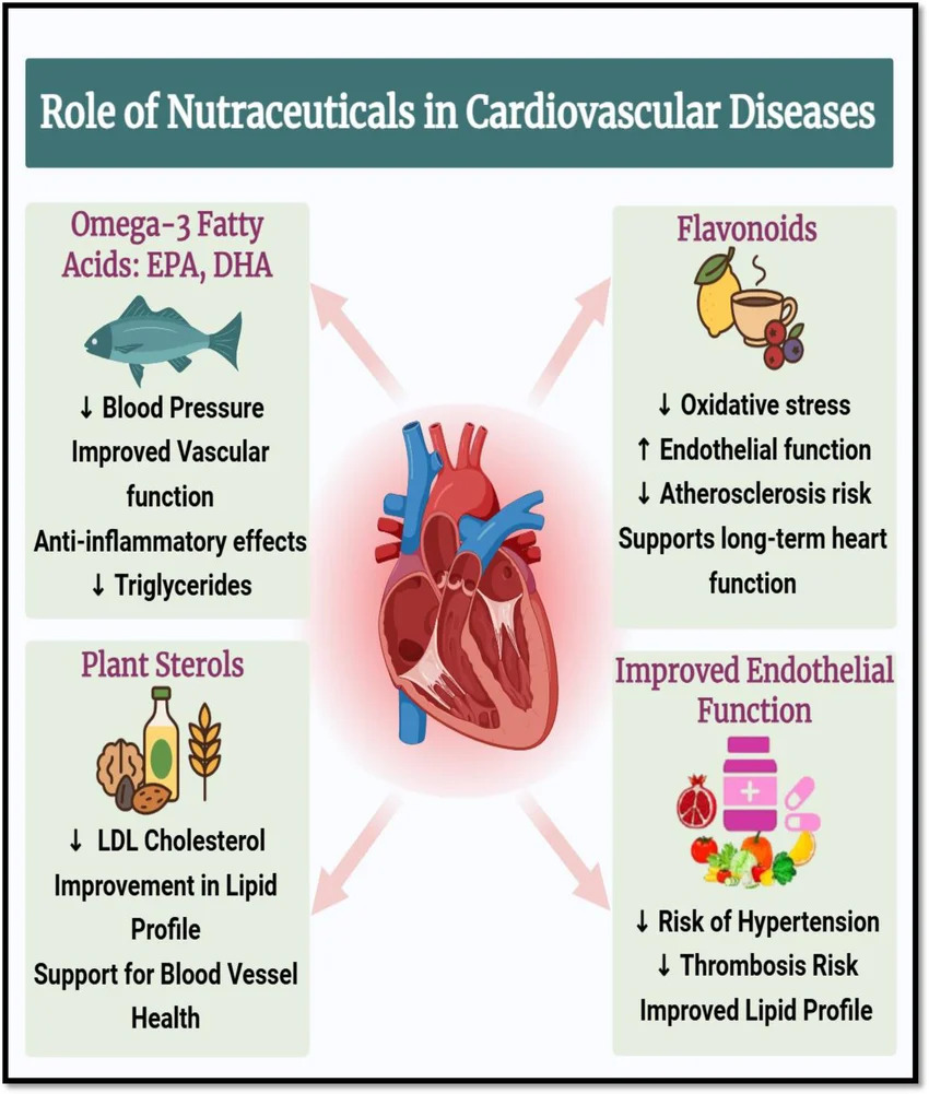 Nutraceuticals in Cardiovascular Diseases
