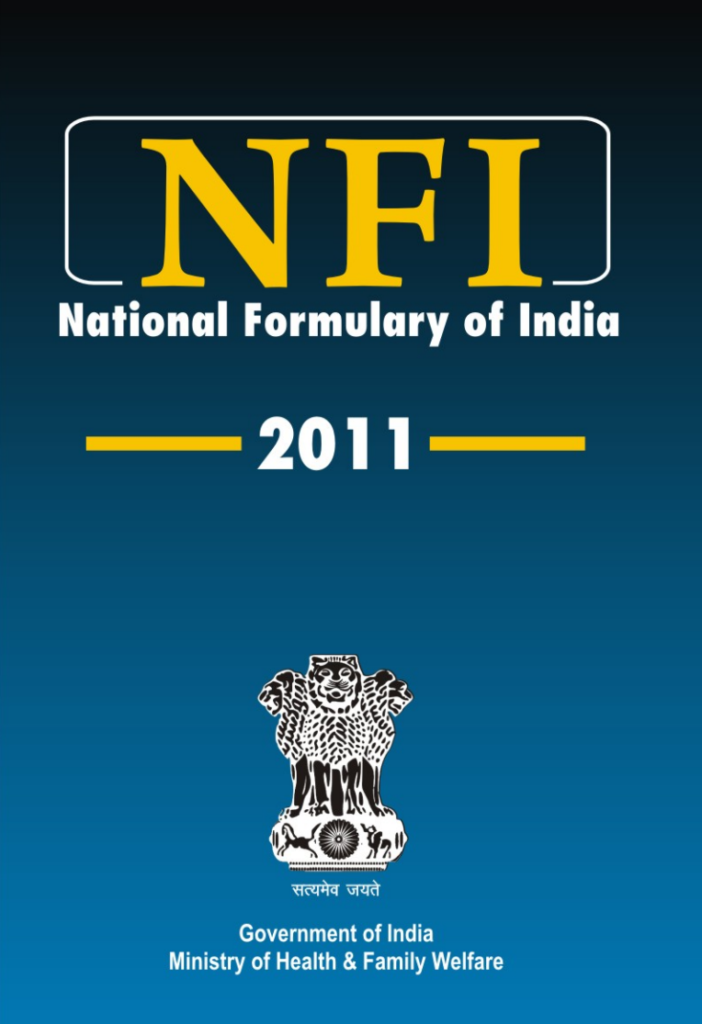National Formulary of India