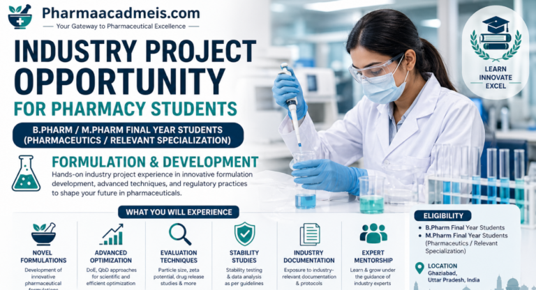 Job for pharmacy students