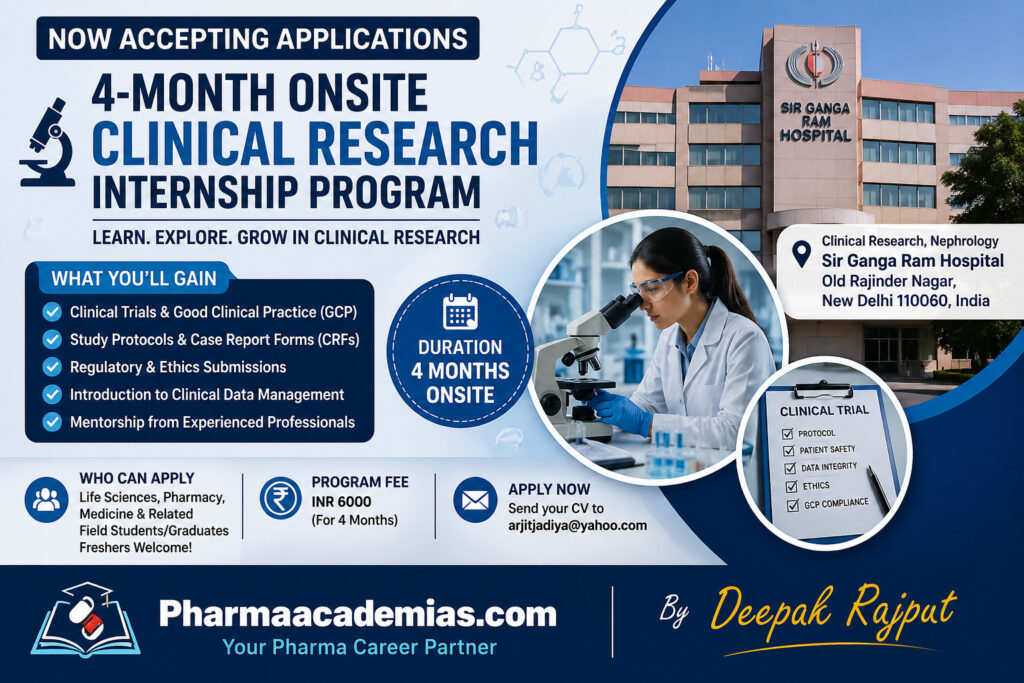 Clinical Research Internship