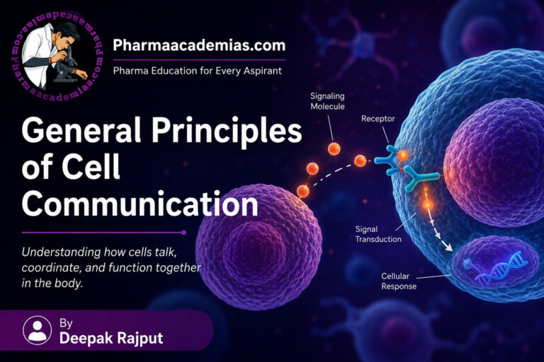 General Principles of Cell Communication