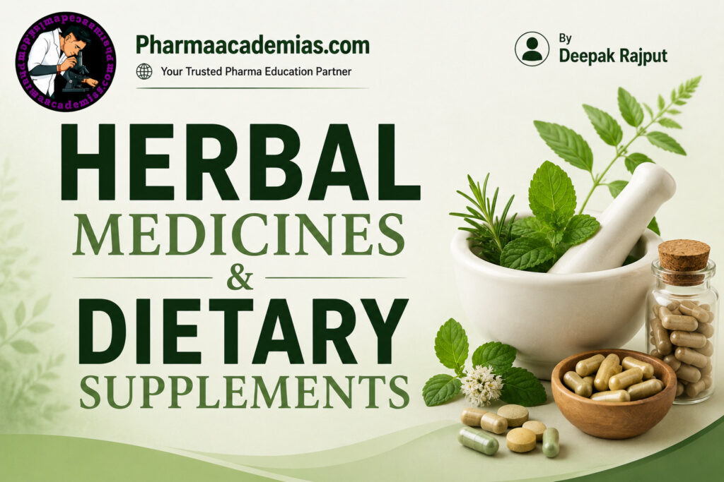 Herbal Medicines and Dietary Supplements