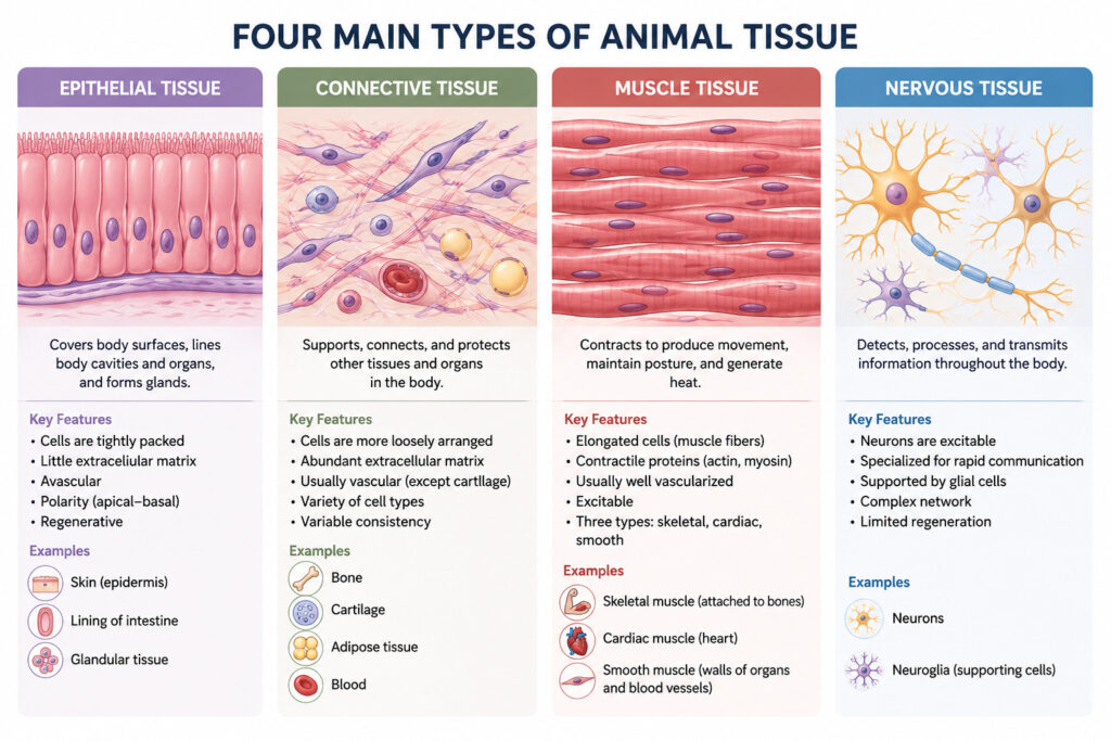 Cellular and Tissue Level of Organization