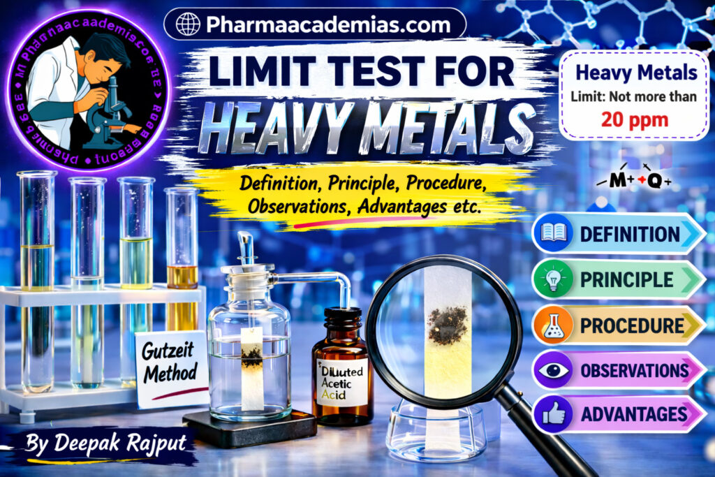 Limit Test for Heavy Metals