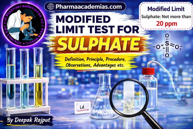 Modified Limit Test for Sulphate