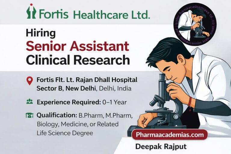 Clinical Research Job