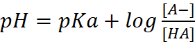 image 5 Buffer Equation or Henderson Hasselbalch Equation