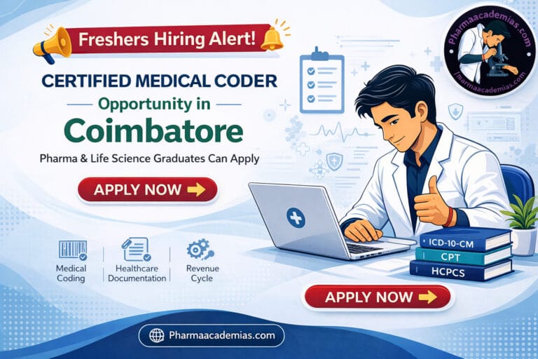 Certified Medical Coder at Coimbatore