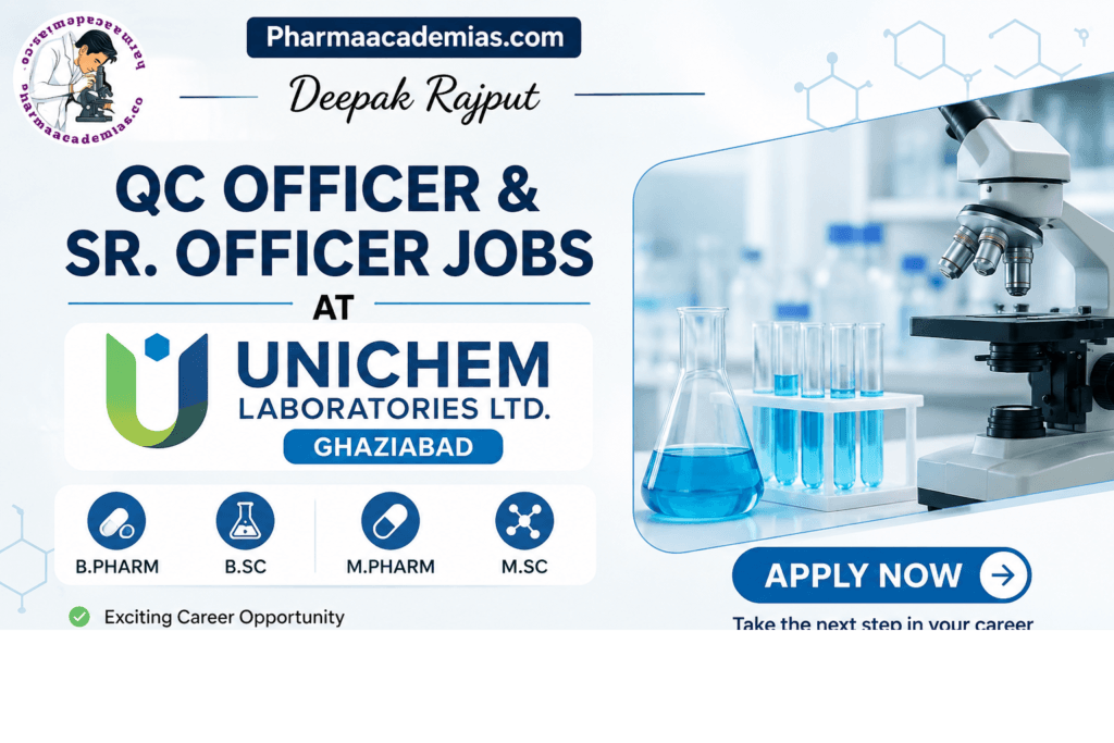 QC Officer & Sr. Officer Jobs