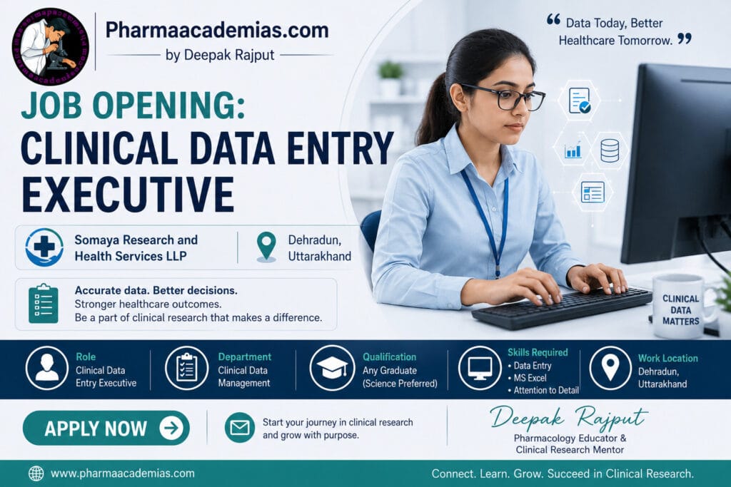 Clinical Data Entry Executive