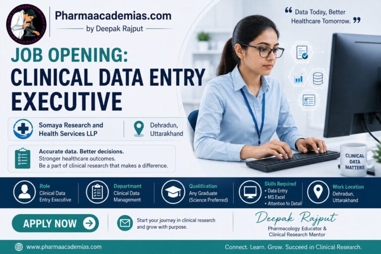 Clinical Data Entry Executive