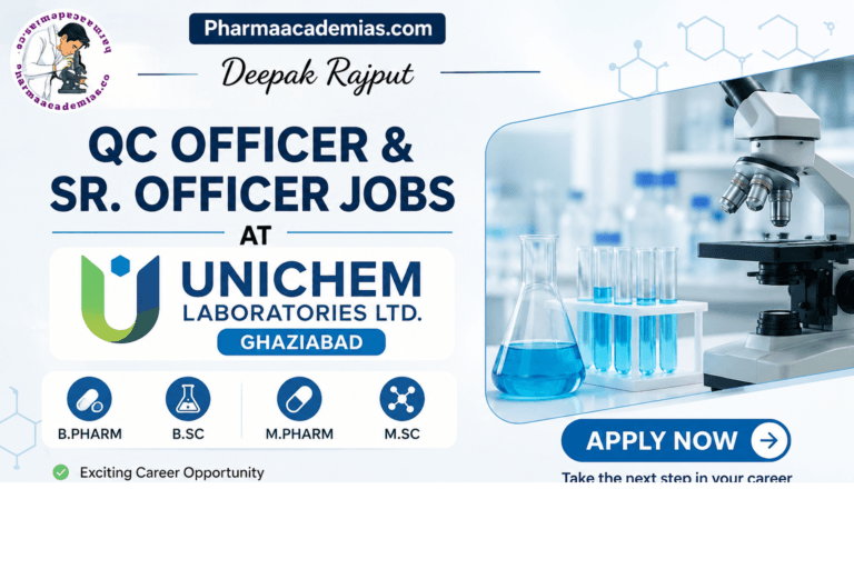 QC Officer & Sr. Officer Jobs