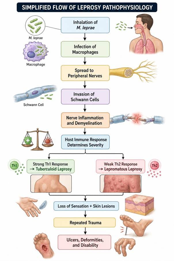 image 15 Leprosy: Definition, Types, and Pathophysiology