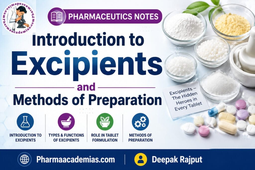 What are Excipients