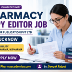 Pharmacy Copy Editor Job
