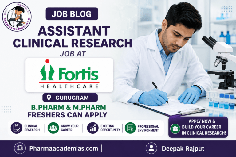 Assistant Clinical Research Job