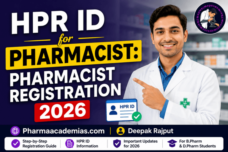 HPR ID for Pharmacist