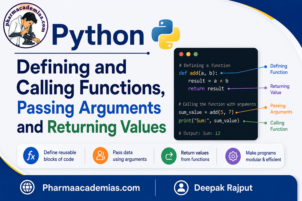 Defining and Calling Functions