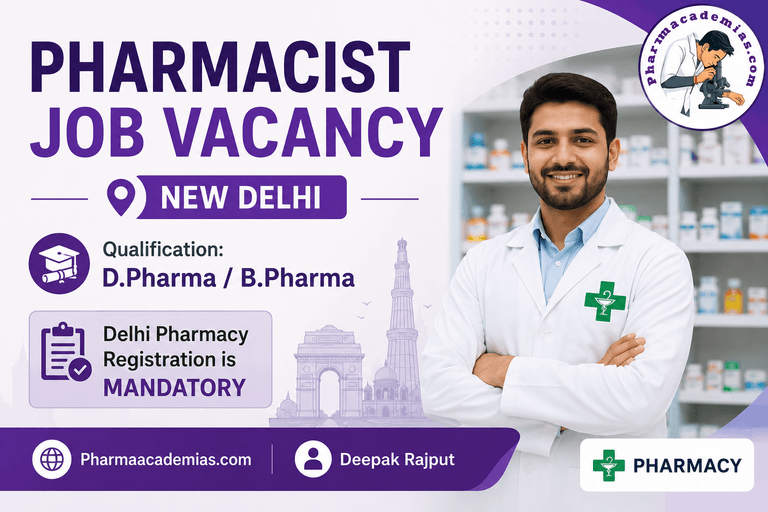 Pharmacist Job Vacancy