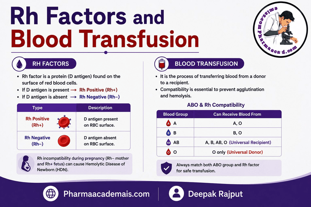 Rh Factors and Blood Transfusion