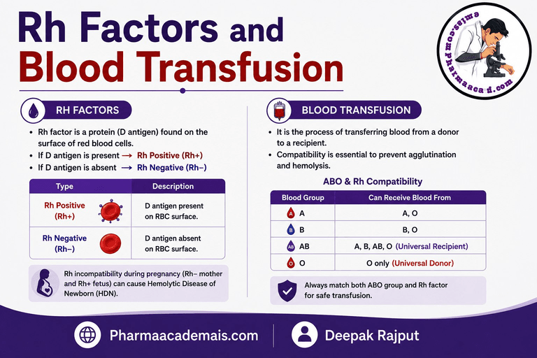 Rh Factors and Blood Transfusion