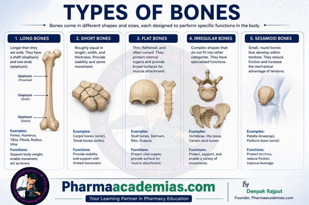 Types of Bones