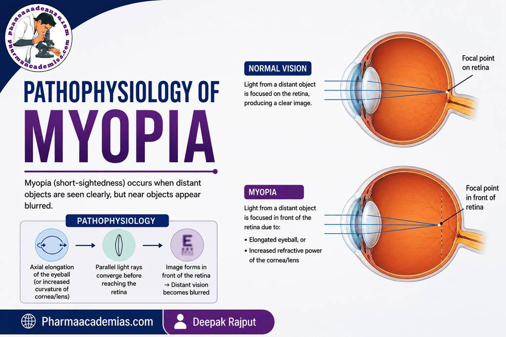 Pathophysiology of Myopia