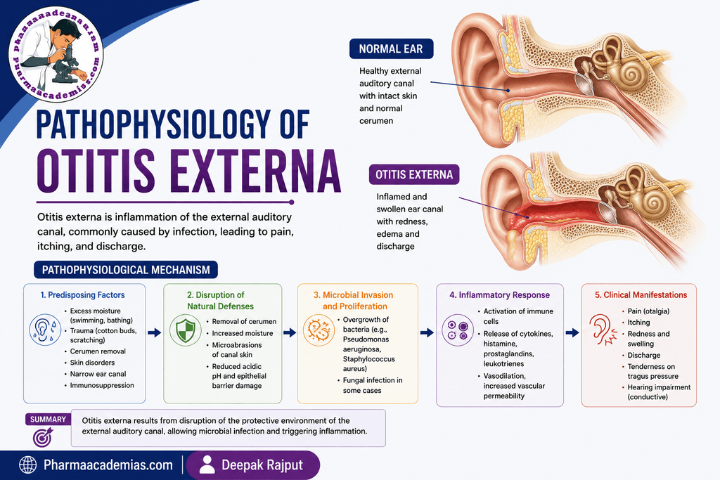 Pathophysiology of Otitis Externa