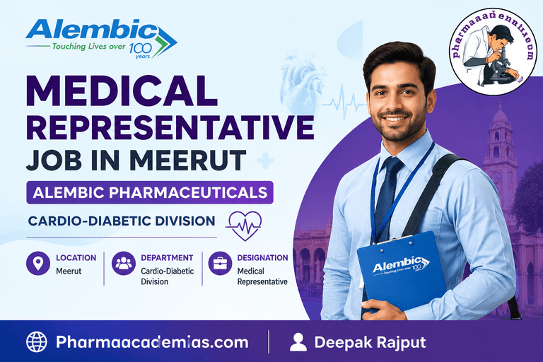 Medical Representative Job in Meerut