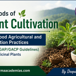 Methods of Plant Cultivation and Good Agricultural and Collection Practices