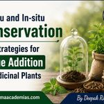 Ex-situ and In-situ Conservatio