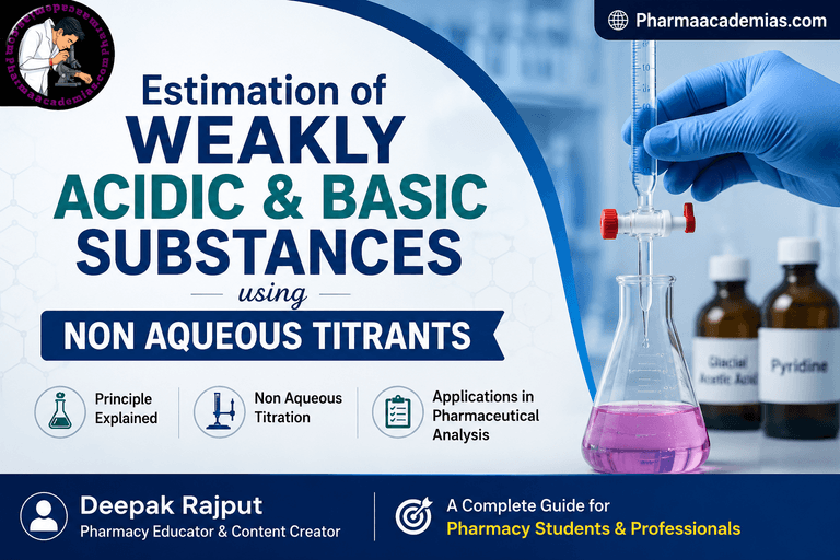 Estimation of Weakly Acidic and Basic Substances