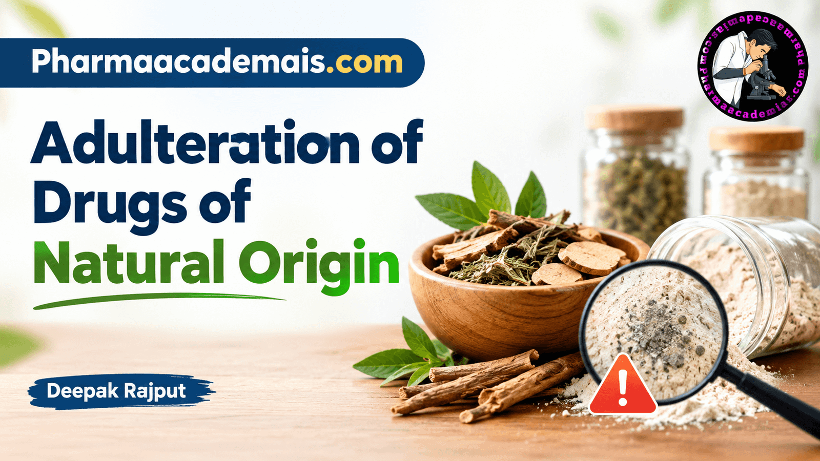Adulteration of Drugs of Natural Origin