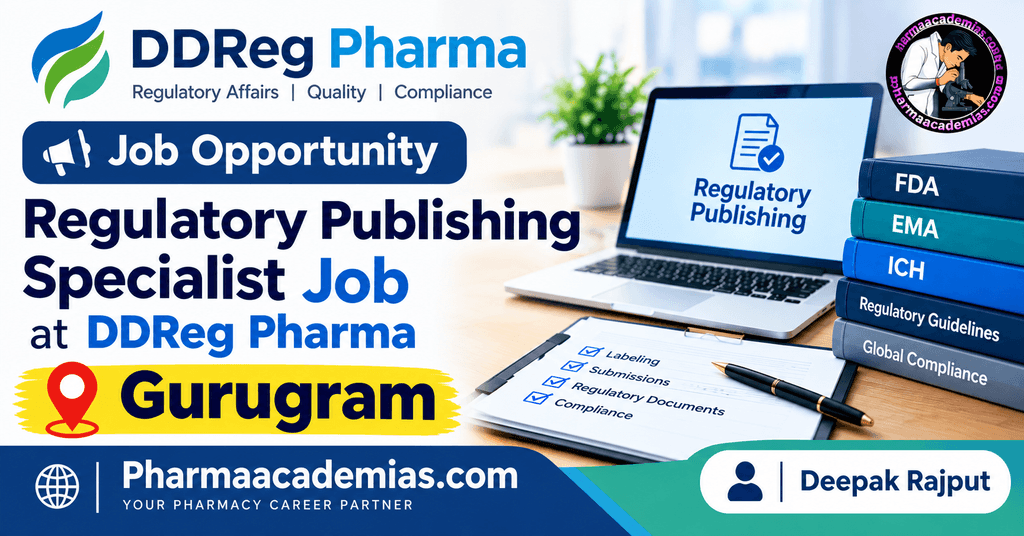 Regulatory Publishing Specialist job