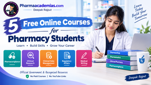 5 Free Online Courses for Pharmacy Students