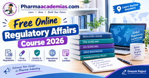 Free Online Regulatory Affairs Course 2026