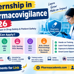 Internship in Pharmacovigilance 2026