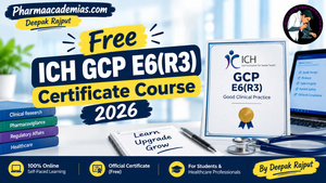 Free ICH GCP E6(R3) Certificate Course 2026
