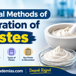 General Methods of Preparation of Pastes